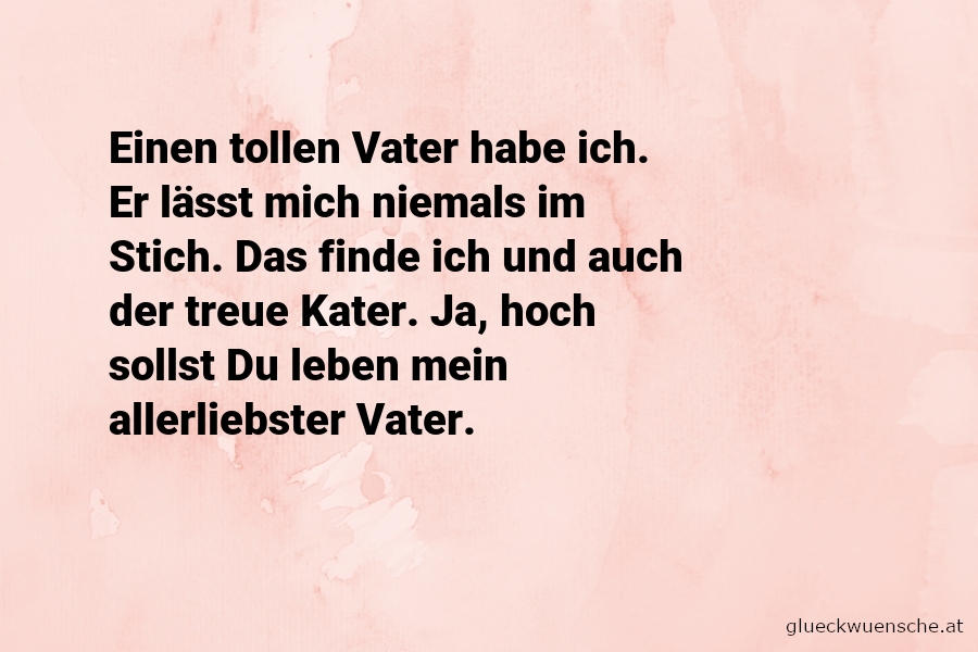 Gedichte Zum Vatertag